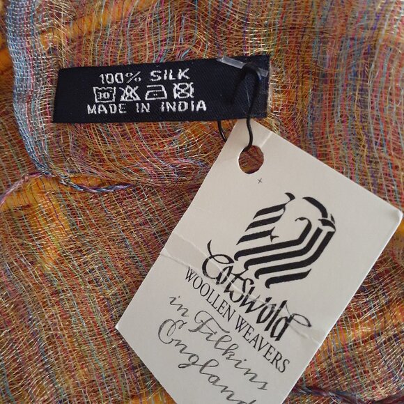Cotswold Woollen Weavers Silk Scarf - Picture 8 of 10